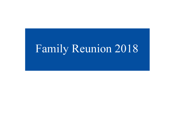 Family Reunion-2018